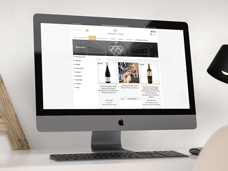 creation site internet e-commerce responsive