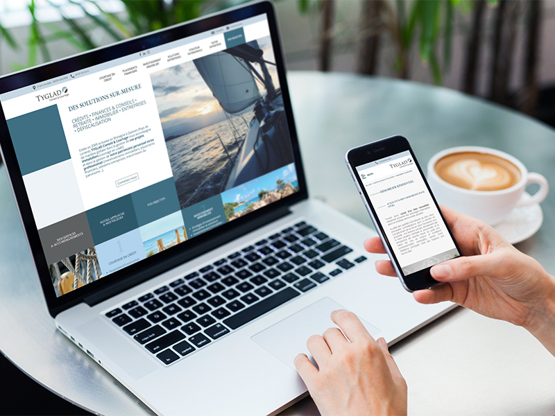 création site internet Conseil & Courtage morbihan