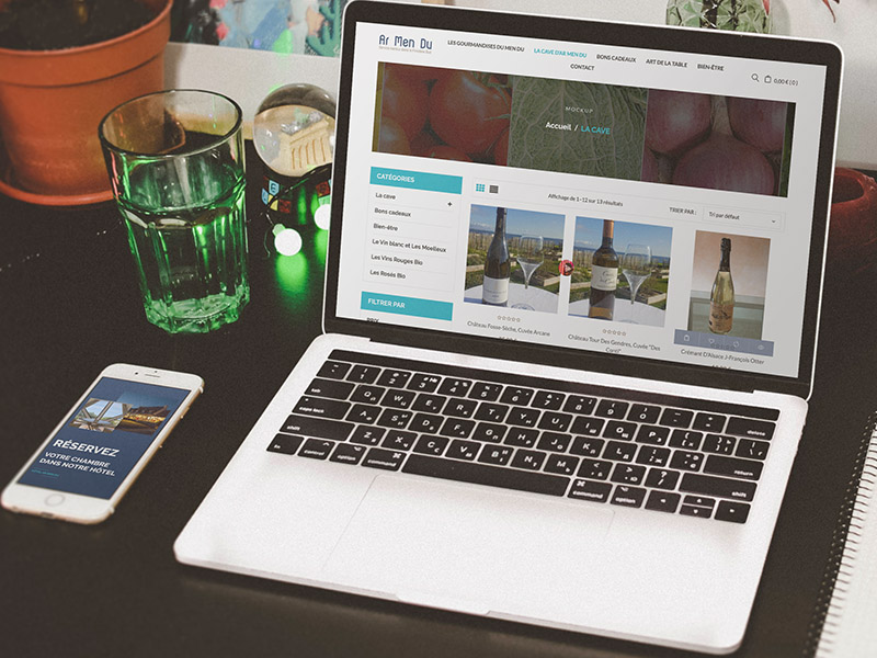 Création site ecommerce Ar Men Du