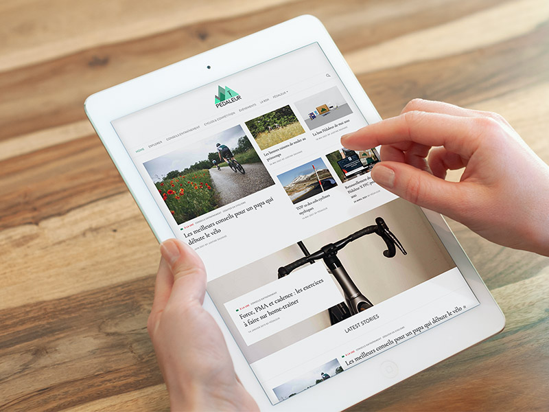 Création de site ecommerce Pédaleur