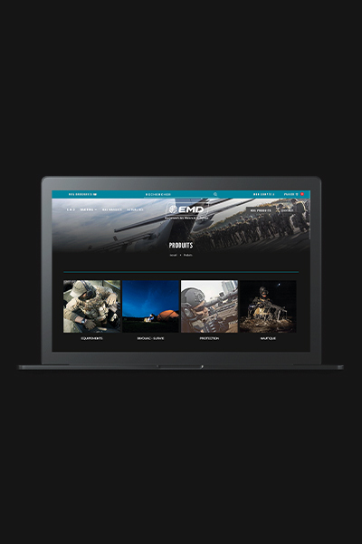 Site ecommerce - EMD