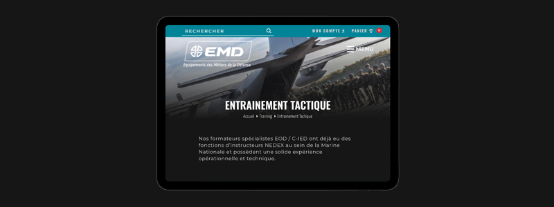Site ecommerce - EMD
