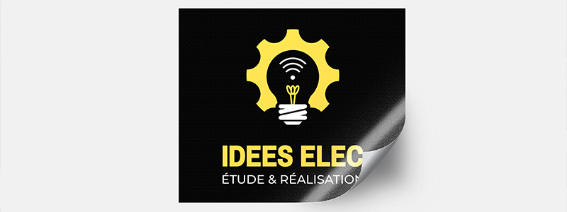 Idée élec, stickers par ARTGO Média