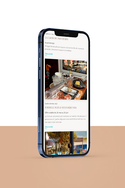 Hôtel Ar Men Du, refonte du site internet responsive par ARTGO Média