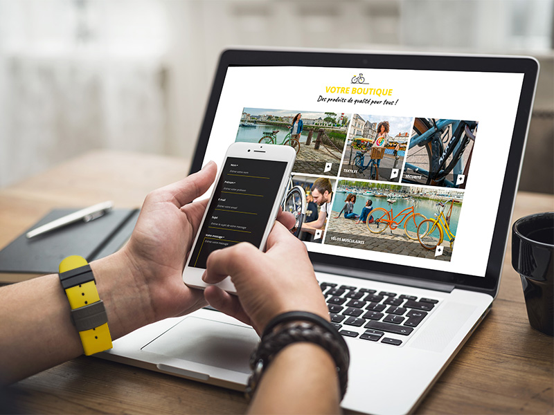 Tempo Vélo, création d'un site internet vitrine responsive par ARTGO Média