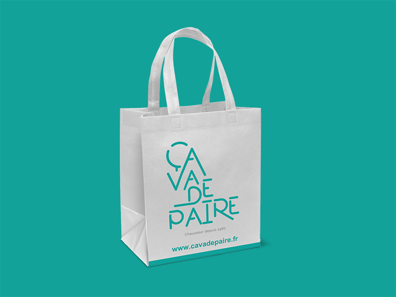 Ça va de paire, tote-bag réalisé par ARTGO Média